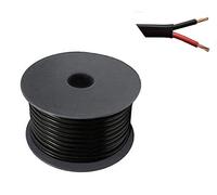 ASC - 16.5amp x 30m - Flat Thin Wall Cable Twin Core Red & Black (+ & -) Auto Car Van Marine Wire Wiring Loom 12v or 24v