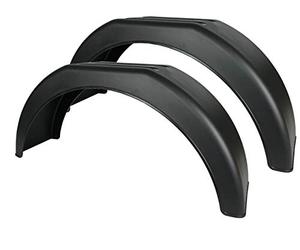 ASC 2x Plastic Mudguards Mud Guards Pair - Rounded Design MEDIUM Size Trailer wheels **ROUNDED**