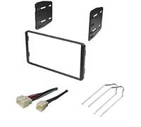 ASC Car Stereo Radio Install Dash Kit, Wire Harness, and Radio Tool to Install a Double Din Aftermarket Radio for select Ford Lincoln Mazda Mercury Vehicles - Compatible Vehicles Listed Below