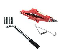 ASC Emergency Wheel Change Kit - 1.5T Scissor Jack + Extendable Wheel Brace (4 Sizes - 17mm 19mm 21mm 22mm)