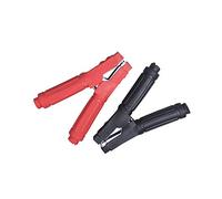 ASC Pair Battery Clamps - for Jump leads/Battery Connection - Positive & Negative + / - 600amp Heavy Duty - Red & Black