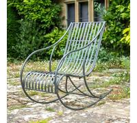 Ascalon Design Ltd Amalfi Rocking Chair - L100 x W63 x H100 cm - Charcoal in Grey Ascalon Design Ltd Grey