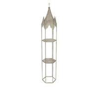 Ascalon Design Ltd Gothic Obelisk Shelf (Set of 2) - Metal - Grey Rust Ascalon Design Ltd Grey