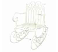 Ascalon Design Ltd Gothic Rocking Chair - L94 x W61 x H98 cm - Cream Ascalon Design Ltd Cream