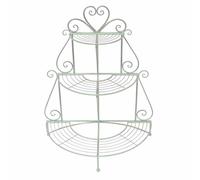 Ascalon Design Ltd Heart Etager 3T - Plant Stand - L71 x W37 x H91 cm - Green Ascalon Design Ltd Green