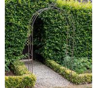 Ascalon Design Ltd Knotted Arch - Metal - Rusty - L40 x W124 x H222 cm in Brown Ascalon Design Ltd Brown