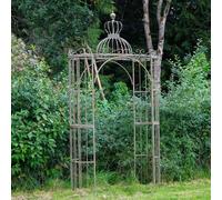 Ascalon Design Ltd Ornate Archway - L153 x W62 x H290 cm - Antique Blue Rust in Grey Ascalon Design Ltd Grey