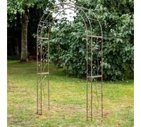 Ascalon Design Ltd Woodland Arch - L122 x W40 x H220 cm - Rusty in Brown Ascalon Design Ltd Brown