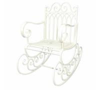 Ascalon Gothic Rocking Chair - L94 X W61 X H98 Cm - Cream