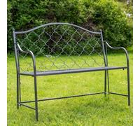 Ascalon Marrakech Metal Bench Umbra Grey