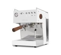 Ascaso Steel Duo PID V3 Espresso Coffee Machine, Pro for Home - White&Wood