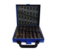 ASCDB Titanium Coated 99 Piece Drill Bit Set/Kit - HSS Wood Metal Plastic - DRILL_BITS