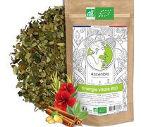 Ascenbio - Infusion - Organic vital energy - 180 g bulk - Prepared and packaged in France - Biodegradable packaging