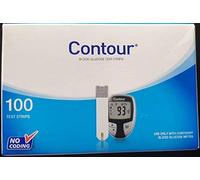 Ascencia Contour Diabetic Blood Glucose 100 Test Strips
