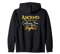 Ascend - God is Calling You Higher Zip Hoodie