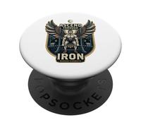 Ascend Iron Deadlift Powerlifter Gym Workout PopSockets Adhesive PopGrip