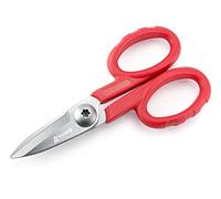 Ascend Tools 5-1/2 inch Carbon Steel Shears - Kevlar, Dyneema, Vectran, Spectra, Technora, Nomex, Innegra, Dacron, Fiberglass, Carbon Fiber, Breathers Fiber Cable
