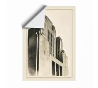 Ascendant Art Deco Unframed Wall Art Print A4 (29.7×21cm), Wall Decor for Living Room, Bedroom, Office & Home, Art Gift