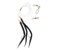 Ascending line Shakespeare Gummi Makk Rig 5/0 Black One size