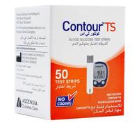 Ascensia Contour TS Blood Glucose Test Strips|Accurate & Reliable Diabetes Management 50's