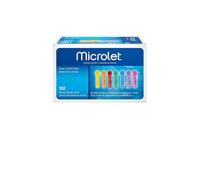 Ascensia Microlet Colored Lancets 100items