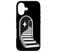 Ascension Heaven Universe Galaxy Staircase Blackwork Case for iPhone 17