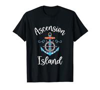 Ascension Island Anchor Ships Boat South Atlantic Ocean T-Shirt