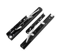 Ascent Invisible Pull Out Teles Table Rail Side Mount Exteon Guide for Dining Tables Elevate & Slide Accessories (250 lbs Capaci)
