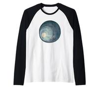 Ascent of The Blessed by Hieronymus Bosch (1504) Raglan Baseball Tee