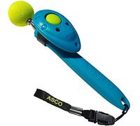 ASCO ClickStick®, target stick with removable premium clicker, telescopic target for clicker training of dogs, cats, and horses, Blue AC04TCS