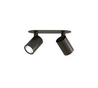 Ascoli Twin Recessed Spot Bronze