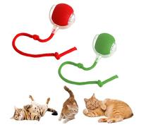 Ascoly Pet Ball - Interactive Rechargeable Smart Chase Ball for Cats & Dogs, 360° Automatic Rolling Pet Toy, Ascoly Pet Toy with Intelligent Motion Sensor, Fun Exercise Toy for Indoor Pets (A+C)