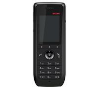 Ascom d63 Messenger Black Advanced DECT telephone with broadband sound, advanced messaging, Bluetooth, DECT localization