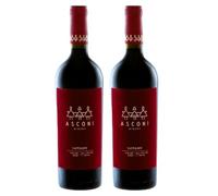 Asconi Velvet Cabernet Merlot Red Wine Sweet Rich Full-Bodied Smooth Velvety Premium Origin Moldova 750Ml Pack Of 2