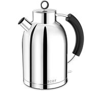 ASCOT Kettle Electric, Cordless-Fast-Boil, Stainless Steel Filter Kettles Tea Heater & Hot Water Boiler, 1.5L, 2200W, Automatic Shutoff, Boil-Dry Protection Kettle Beige