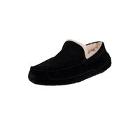 Ascot Suede Slippers Black 7 UK