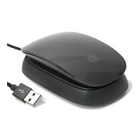 Ascrono - Charging Station Compatible with Apple Magic Mouse 2 - Dark Grey - Perfect Accessories | Usable As Charging Dock, Stand & Charger | Includes 5ft (1.5m) USB-A Cable | Lightning Connector