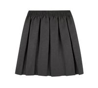 ASD Accessories Box Pleated School Uniform Skirt for Girls Round Elasticated Waist Black Grey Navy Colors