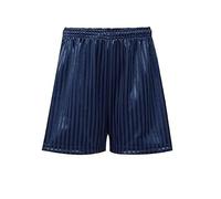 ASD Accessories Shadow Stripe PE Shorts Boys Girls Men Women Kids Adults Unisex Summer School Gym Football Cycling School Uniform PE Shorts Drawstring 12 Sizes and 7 Colours (Blue)