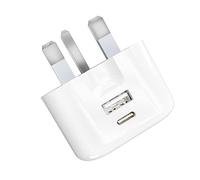 ASD Accessories USB-C Charger for iPhone 16 14 13 12 11 Pro Max Plus X XS XR 8, SE 2020, iPad Pro Air Mini, AirPods Pro, Samsung Galaxy, 20W Fast Charger, White