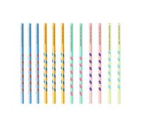 ASD Jewerly 12 Pack Personalized Affirmation Pencils With Name, Custom Engraved With Rubber End Tips, Back to School, Student Gift, Teacher Appreciation