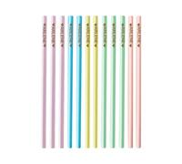 ASD Jewerly 12 Pack Personalized Pencils with Name, Custom Engraved Name Pencils with Rubber End Tips, Back to School, Teacher Appreciation Gift