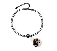ASD Jewerly Personalized Bracelet with Picture inside, picture bracelet personalized photo, Photo Bracelet Customized Picture for Women/Men Birthday Christmas,Gift for Couple/Best Friend/Pet
