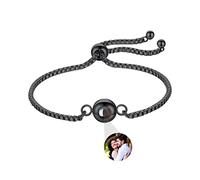 ASD Jewerly Personalized Bracelet with Picture inside, picture bracelet personalized photo, Photo Bracelet Customized Picture for Women/Men Birthday Christmas,Gift for Couple/Best Friend/Pet