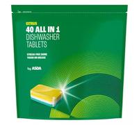 ASDA Citrus All-in-1 Dishwasher Tablets, 40 Pack, 560g
