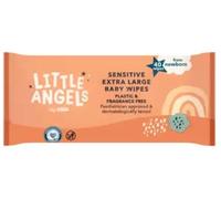 ASDA Little Angels Little Angels 40 Sensitive Extra Large Baby Wipes - (Pack of 6)