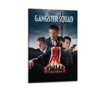 ASDASDHBW Gangster Squad Movie Poster Poster Decorative Painting Canvas Wall Posters And Art Picture Print Modern Family Bedroom Decor Posters 12x18inch(30x45cm)