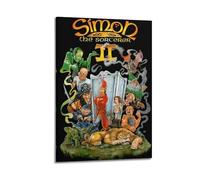 ASDASFDJ Sorcerer Simon Video Game Poster Poster Decorative Painting Canvas Wall Posters And Art Picture Print Modern Family Bedroom Decor Posters 08x12inch(20x30cm)