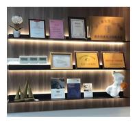 asdchZen 1Pcs Led Floating Shelves, Wall-Mounted Aluminum Plant Shelf & Bookshelf, Lighted Display Stand For Home, Office, Bathroom, Gray,Black,50x20x6.8cm