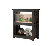 asdchZen 5 10 20 30 40 Gallon Fish Tank Table, Fish Tank Display Stand For Home Office Aquarium, Aquarium Cabinet For Multiple Tanks, Reptile Stand,Light Coffee,55X35cm(21 5/8